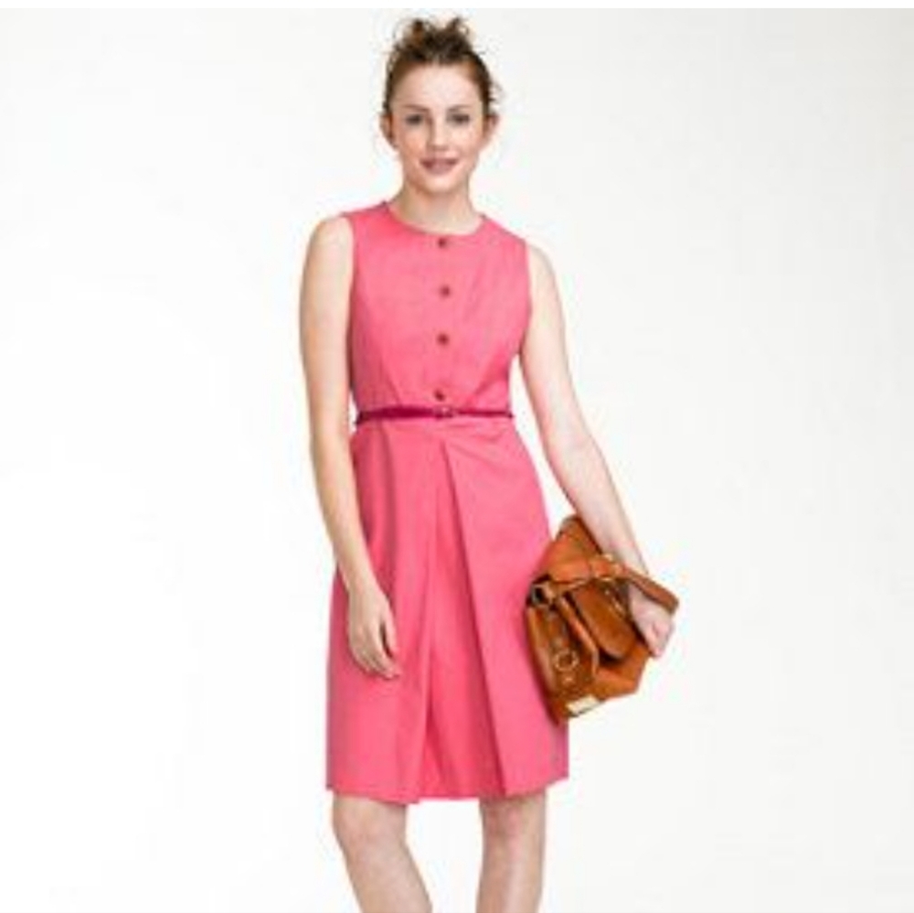 L.L. Bean Women's  Linen Blend Woven Dress